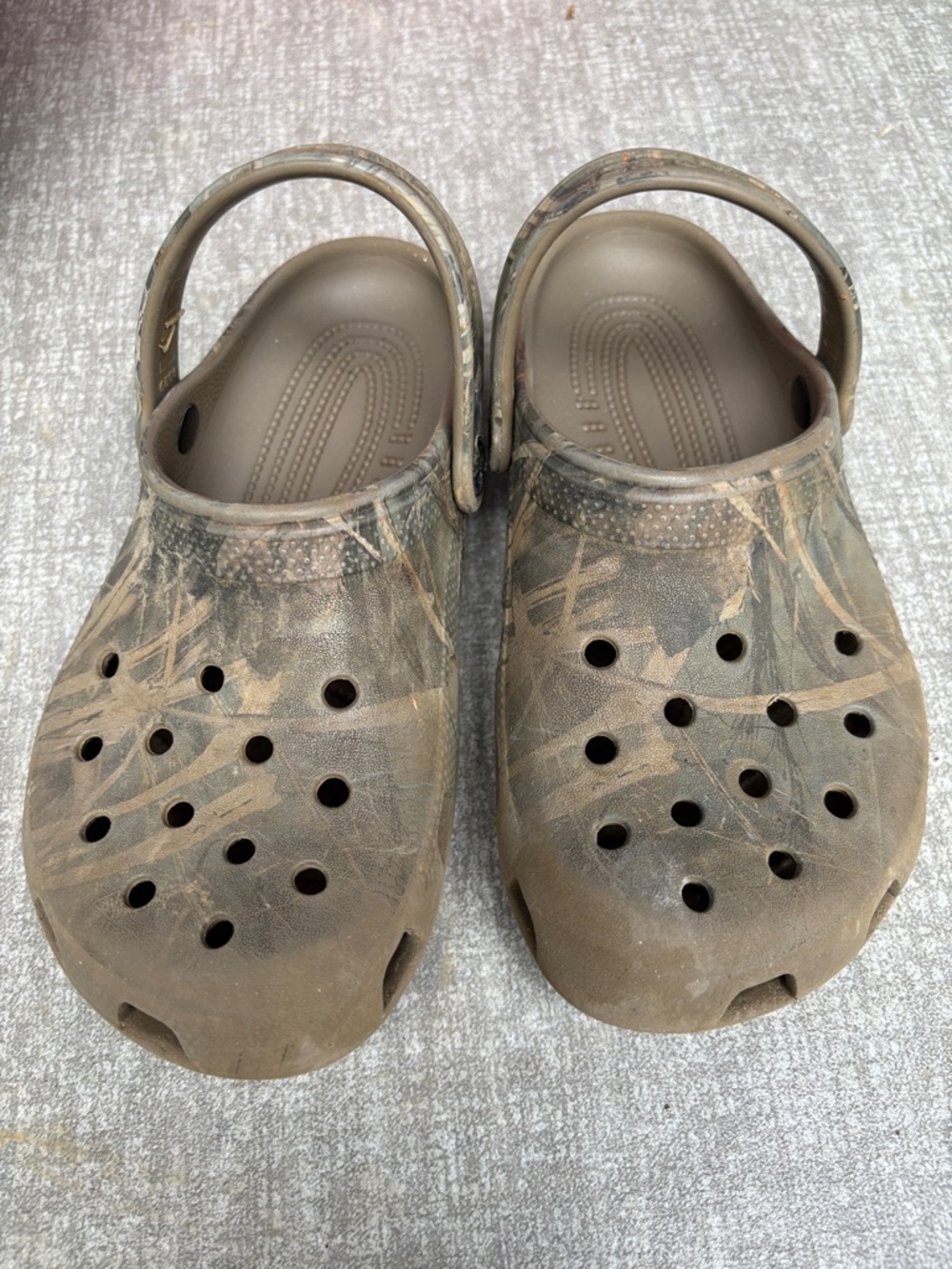 Bundle of Camouflage Slip-On Clogs - Pair (Brown & Green Camo) - Picture 2 of 11